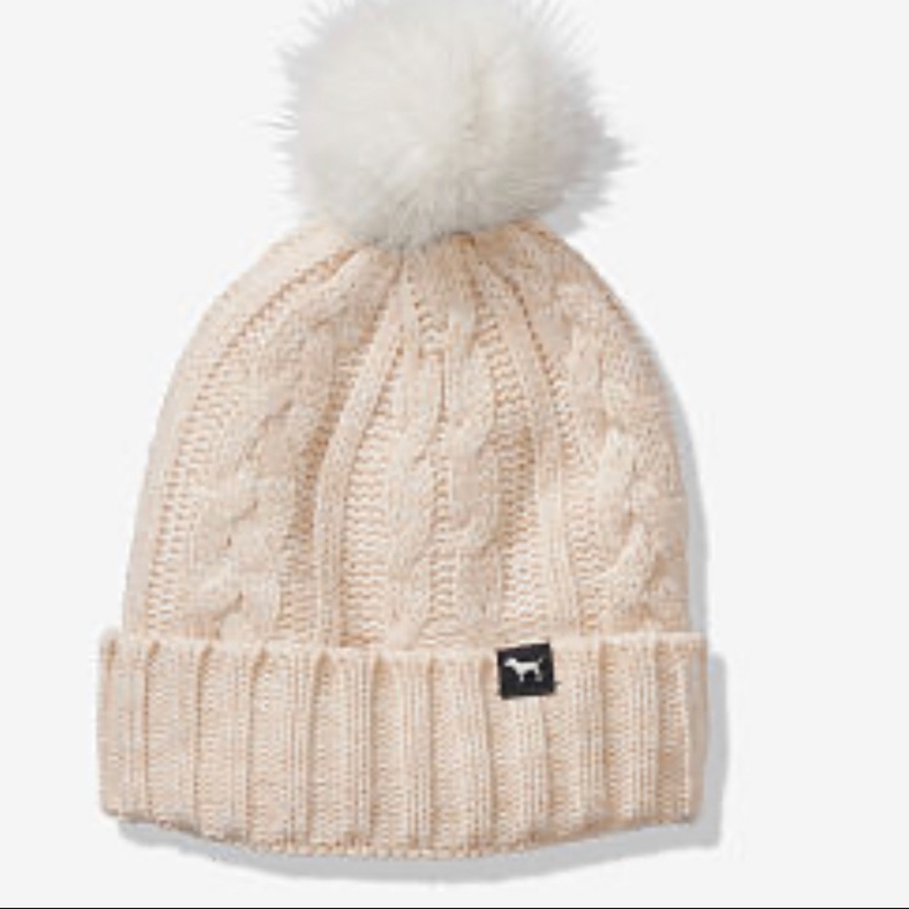 Love Pink Beanie Hat
